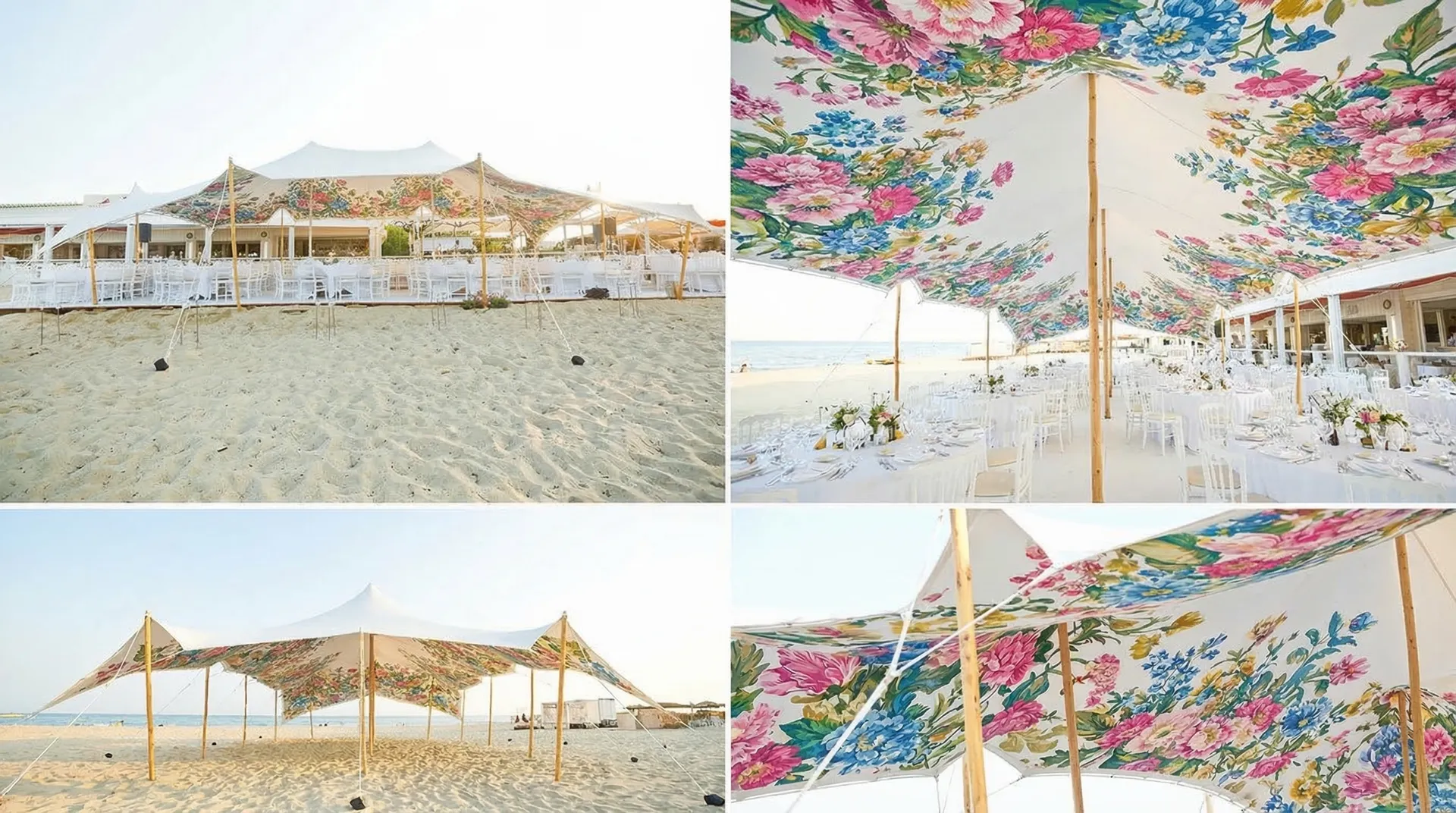 Custom-printed stretch tent skin by Pop Pro Tents
